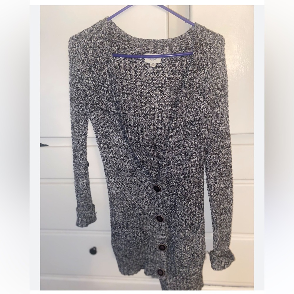 American Eagle Knit Grey Cardigan